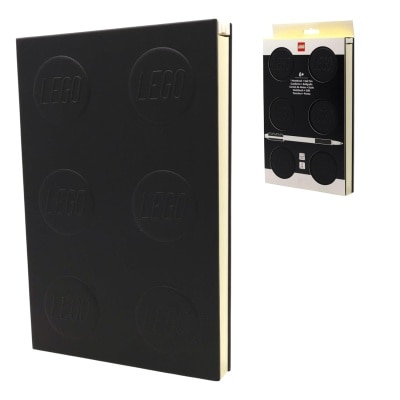 LEGO LEGO® Locking Notebook with Gel Pen Black - 2x3