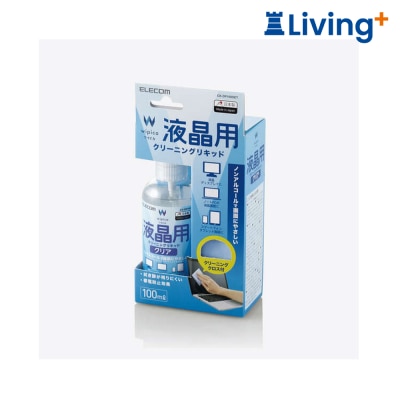ELECOM CK DP100SET LCD Cleaning Kit (Bottle; 100mL)(AC EKD100S) image