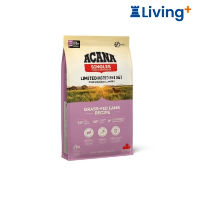 ACANA Singles Grass Fed Lamb For Dog Dry Food 11.4kg [ADLA11K] image