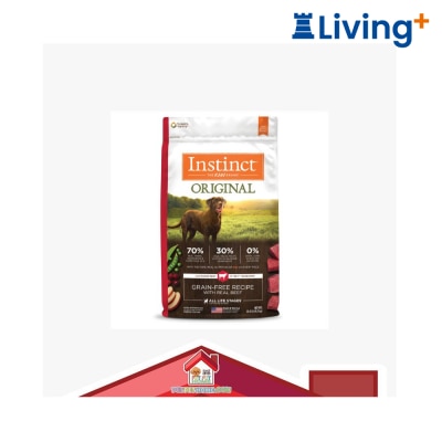 Instinct Instinct Grain Free Original Dog Dry Food All Dog Beef 20lbs [658061] image