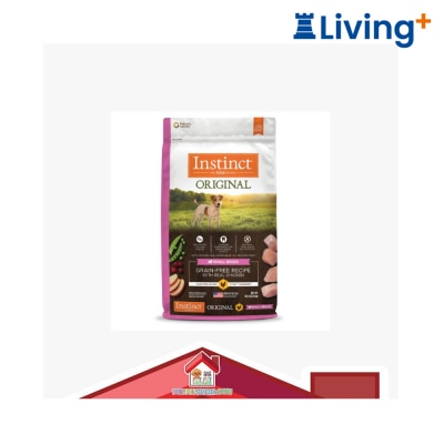 Instinct Instinct Grain Free Original Dog Dry Food Small Breed Dog Chicken 11lbs [658184] image