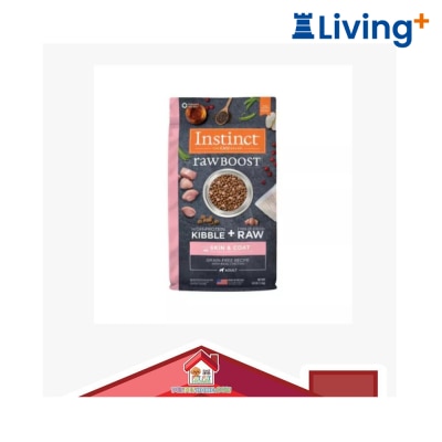 Instinct Instinct Raw Boost Grain Free Skin & Coat Dog Dry Food All Dog Chicken 18lbs image
