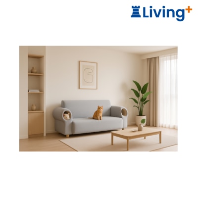 Giormani Cat Tunnel with Stain and Wear Resistant Fabric Purradise 7175AO Pet Sofa image
