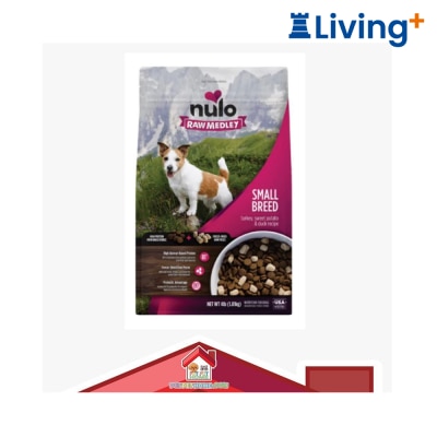 nulo Nulo Raw Medley Small Breed Turkey & Duck Dog Dry Food 4lb 71FZ04 image