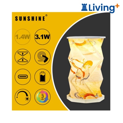 Sunshine Foldable Paper Lantern LNM02 image