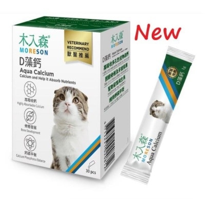 Moreson 木入森 [MRSC070] - 貓咪 D藻鈣 30包/盒