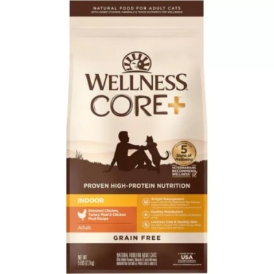 WELLNESS Wellness CORE Indoor Deboned Chicken, Turkey & Chicken Meals for Cat Canned