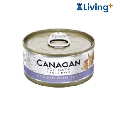 Canagan Canagan [WK75] 貓用無穀物雞肉+鴨肉配方罐頭 75g image