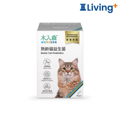 Moreson 木入森 熟齡貓益生菌 (15pcs) 022212 image