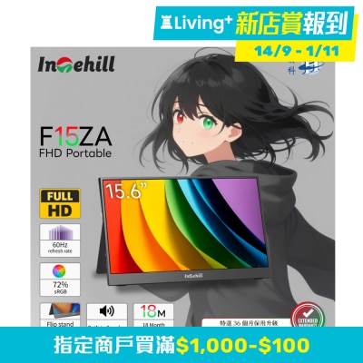Intehill F15ZA 便携显示器 (15.6"; FHD; 60Hz; IPS)(MO IF15ZA) image