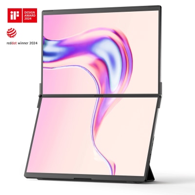 JSAUX FlipGo Pro 16" 便攜式雙螢幕顯示器 (2560x1600; IPS; 60Hz)(MO JG16PB) image