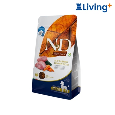 Farmina N&D Farmina N&D Sprirulina Formula Brown Dog lamb, Spirulina And Carrot Recipe Adult (Brown Coat) 2kg image