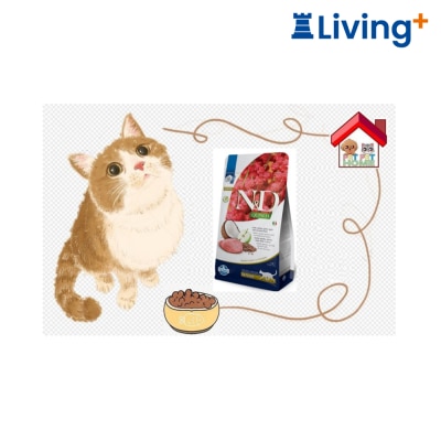 Farmina N&D Farmina N&D Quinoa Weight Management Lamb & Green Apple Dry Cat Food 1.5kg image