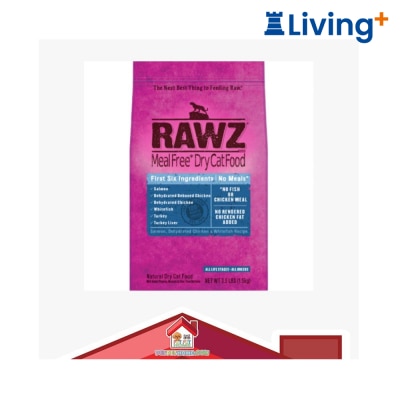 RAWZ RAWZ 三文魚+雞肉+白肉魚 無穀物低溫烘焙貓乾糧 3.5LB image