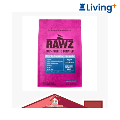 RAWZ RAWZ 三文魚+雞肉+白肉魚 無穀物低溫烘焙貓乾糧 7.8LB image