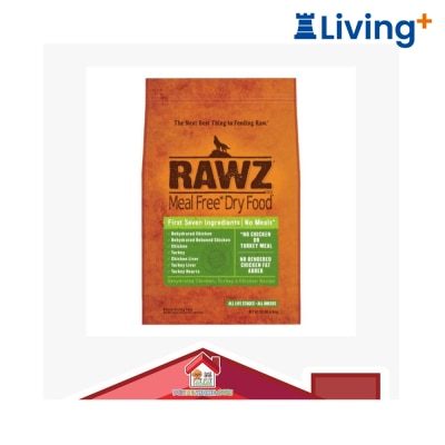 RAWZ RAWZ 無穀物低溫烘焙 脫水雞肉+火雞肉+雞肉狗糧 20LB image