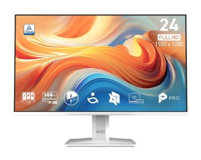 MSI 微星 MSI Pro MP243W E14 電腦螢幕 (23.8"; 1920 X 1080; 144Hz; IPS)(MO-MP243W4)
