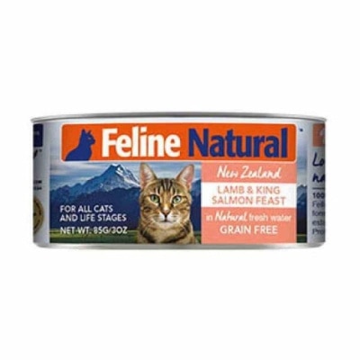 Feline Natural F9 Feline Natural 貓罐頭 - 羊肉及三文魚