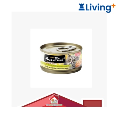 Fussie Cat Tuna with Shrimp Black LabelTuna+Shrimp 80g image