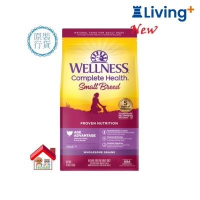 WELLNESS Wellness Complete Health 小型7+老犬專用配方(火雞豌豆) 04lb image