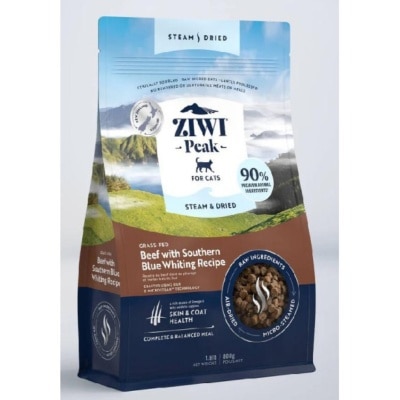 Ziwipeak Ziwipeak 巔峰 微蒸風乾系列 微蒸風乾貓糧 草飼牛肉 配南藍鱈 食譜