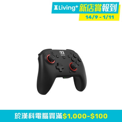 Turtle Beach Rematch Wireless Nintendo Swtich 2 Black 遊戲手掣（無線；Switch）(GP-RMWN2BK)