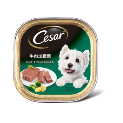 Cesar - 純鮮肉系列 牛肉+蔬菜 100g