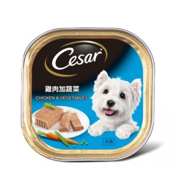 Cesar - 純鮮肉系列 雞肉+蔬菜 100g