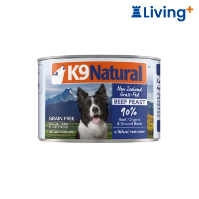 K9 Natural K9 Naturals [K9 C B170] Beef Feast Canned Dog Food 170g image