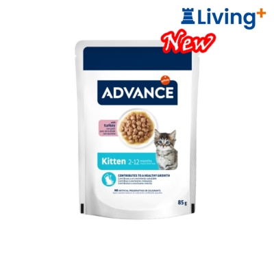 ADVANCE ADVANCE 日常幼貓濕糧 火雞味 (2 12個月) 85g image