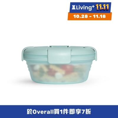 Stojo Stojo 专利环保高耐热矽胶折叠沙律碗 透明系列 image