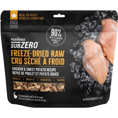 Nutrience Nutrience 全天然凍乾生肉貓糧 鮮雞肉 & 甘薯全貓配方