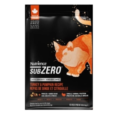 Nutrience Nutrience SubZero Limited Ingredient Cat Food - Turkey & Pumpkin Recipe