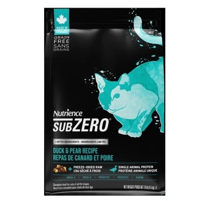 Nutrience Nutrience SubZero Limited Ingredient Cat Food - Duck and Pear Recipe