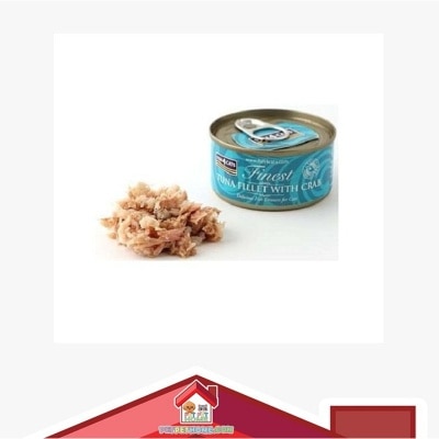 FISH4CATS Fish4Cats CTW618 Tuna Fillet With Crab For Cat Canned  70g
