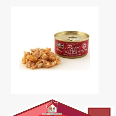 FISH4CATS Fish4Cats CTW625 Tuna Fillet With Prawn For Cat Canned 70g