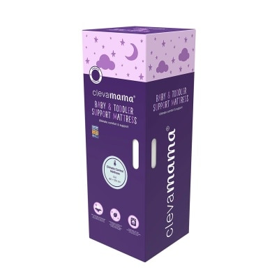 CLEVAMAMA CLEVAMAMA CLIMATE CONTROL BABY MATTRESS 60X120X10CM (3117) image