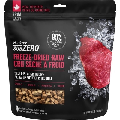 Nutrience Nutrience Freeze-Dried Raw Beef & Pumpkin Dog Food 369g [D6229]