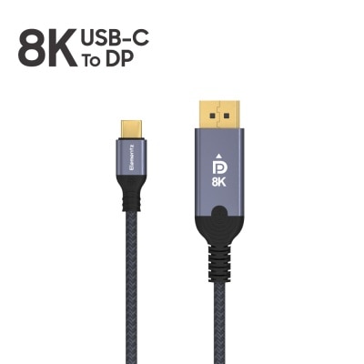 Elementz DC8K USB-C to DisplayPort 1.4 8K 高清影音轉接線 (2米 / 8K@60Hz / 4K@144Hz)