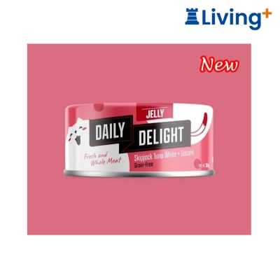 Daily Delight Jelly Skipjack Tuna White with Sasami Canned for Cat 80g (DD54) image