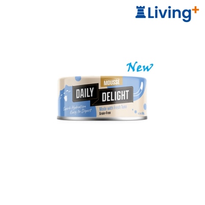 Daily Delight Mousse with Tuna Canned for Cat 80g (DD61) image