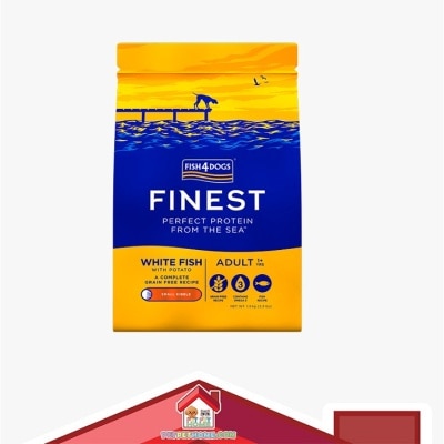 FISH4DOGS Fish4Dogs 深海鱼无麸质低敏成犬配方 (细粒) 