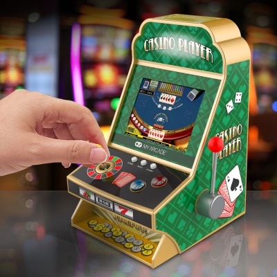 My Arcade 賭場玩家便攜式遊戲系統（30合1遊戲） image