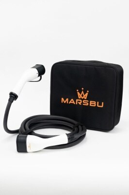 EV Charging Cable 32A 7m (White) A JdsKX3YZ thumbnail image