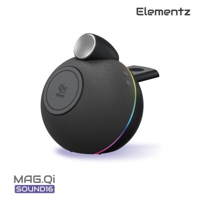 Elementz Sound 16 Mag Qi 25w 藍牙喇叭+無線充電座