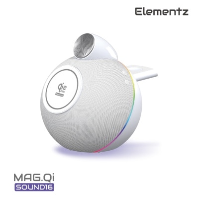 Elementz Sound 16 Mag Qi 25w 藍牙喇叭+無線充電座