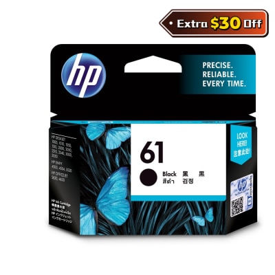 HP 惠普 61 黑色 墨盒