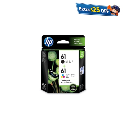 HP 61 2-pack Black/Color Ink