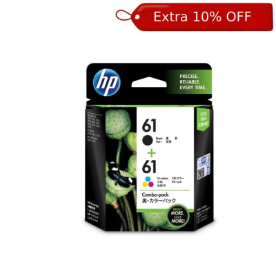 HP 惠普 61 黑色及彩色 墨盒