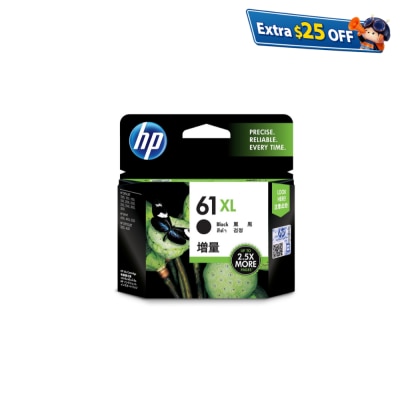 HP 61XL Black Ink